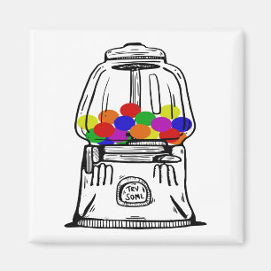 Gumball Maschinen-Magnet Magnet