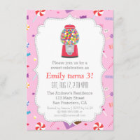 Gumball Maschinen-süßes