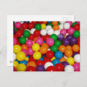 Gumball Postkarte (Vorne/Hinten)