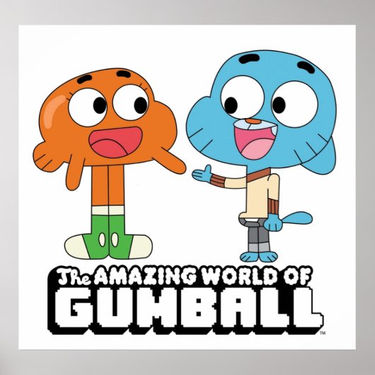 Gumball und Darwin Poster (Vorne)
