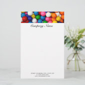 Gumballs Geschirr Briefpapier (Stehend Vorderseite)