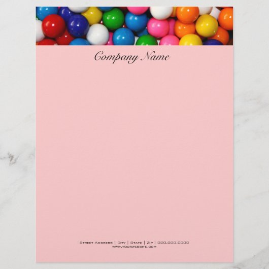 Gumballs Letterhead Briefkopf (Vorderseite)