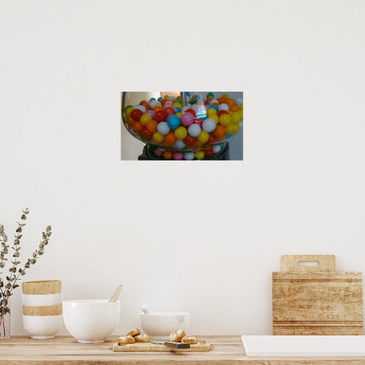 Gumballs! Poster (Küche)