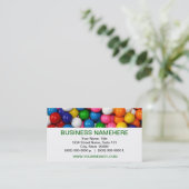 Gumballs Visitenkarten Visitenkarte (Stehend Vorderseite)