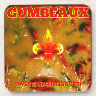 Gumbeaux Geschmack des Südens Getränkeuntersetzer