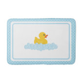 Gumber Duck Bath Mat | Niedlich-Gelber Ducky und B Badematte (Vorderseite)