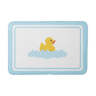 Gumber Duck Bath Mat Niedlich-Gelber Ducky und B Badematte