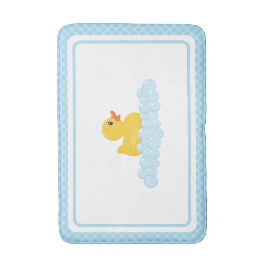 Gumber Duck Bath Mat | Niedlich-Gelber Ducky und B Badematte (Vorderseite Vertikal)