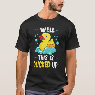 Gumber Duck Ducks Duck Badezimmer Blase T-Shirt