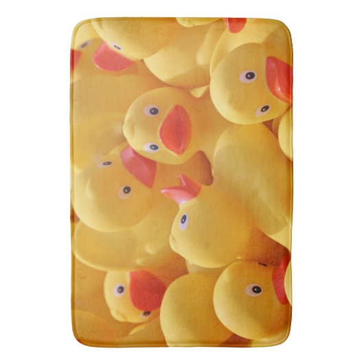 Gumber Duck Ducky Ducks Fun Bath Mat Badematte (Vorderseite Vertikal)