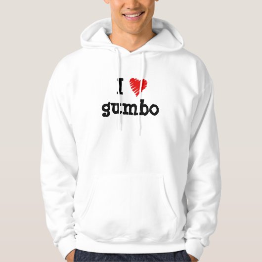Gumbo "der Liebe I" Hoodie (Vorderseite)