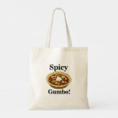 Gumbo Food Spicy Tragetasche (Rückseite)