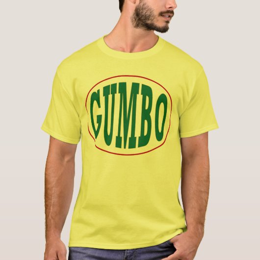 Gumbo OvalGumbo Oval T-Shirt (Vorderseite)