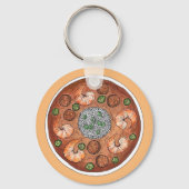 Gumbo Soup Louisiana LA New Orleans NOLA Food Schlüsselanhänger (Vorderseite)