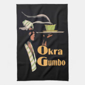 Gumbo Zuhause Cooking Geschirrtuch (Vertikal)