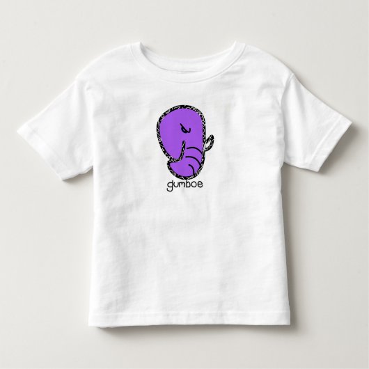 Gumboe 1st D'signed Kleinkind T-shirt (Vorderseite)