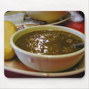 Gumborolls-Schüsseln Mousepad