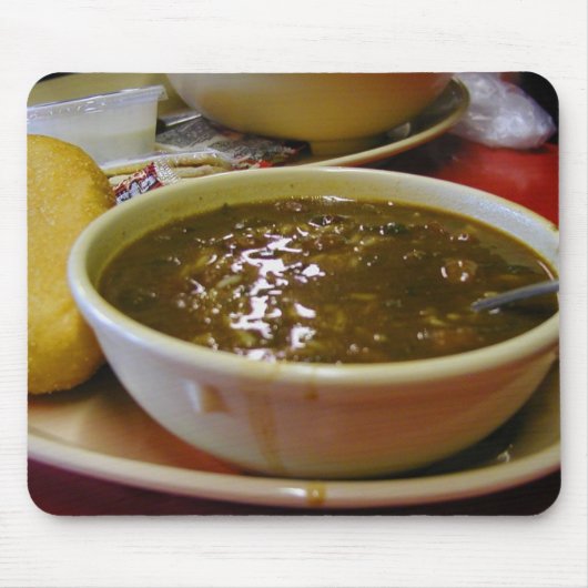 Gumborolls-Schüsseln Mousepad (Vorne)