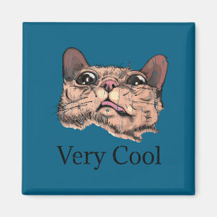 Gumbus Sehr Cool, Meme Katze Magnet