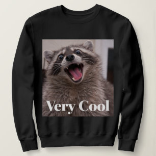 Gumbus sehr cooler Waschbär Sweatshirt