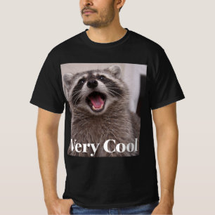 Gumbus Sehr Cooles Brainrot-Waschbär-Dank-Meme Gen T-Shirt