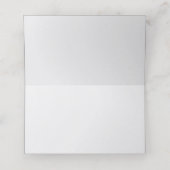 Gumdrop Multicolore Candy Holiday Platzkarte (Innenseite Aufgefaltet)