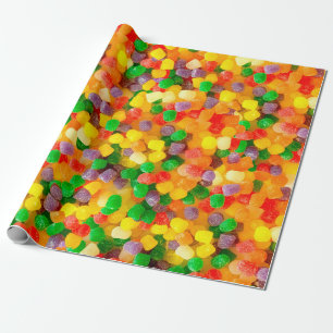 Gumdropp Fun Food Wrapping Paper Geschenkpapier