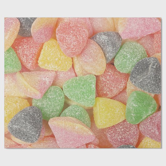 Gumdrops Geschenkpapier (Flach)