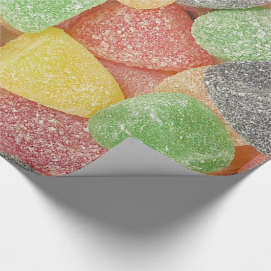 Gumdrops Geschenkpapier (Ecke)