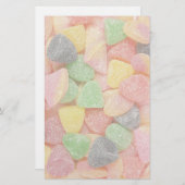 Gumdrops Stationery Briefpapier (Vorne/Hinten)