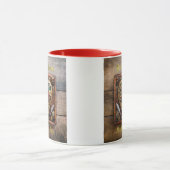 Gummen und Messer der Heart Steampunk Serie Tasse (Zentrum)