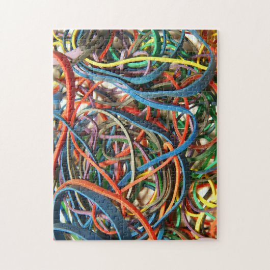 Gummi Bands Puzzle (Vertikal)