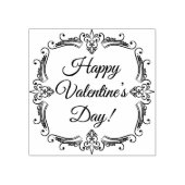 Gummi Briefmarke Happy Valentine Gummistempel (Prägung)