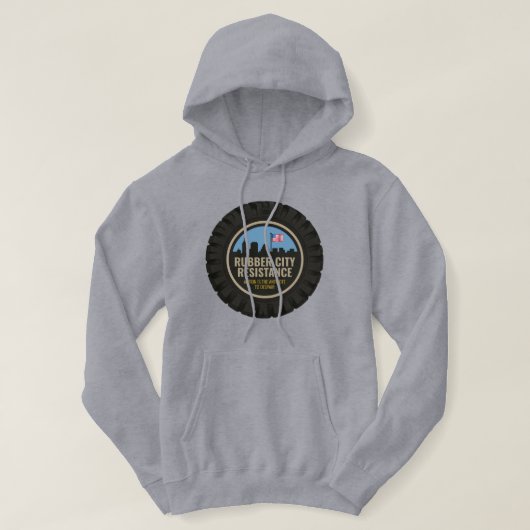 Gummi City Resistance Hoodie (Design vorne)