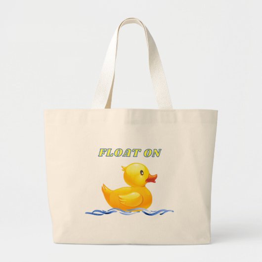 Gummi Duck | Auf Jumbo Tasche schwimmen (Vorne)