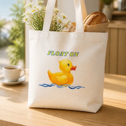 Gummi Duck | Auf Jumbo Tasche schwimmen