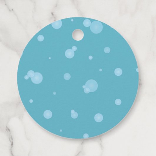 Gummi Duck Baby Shower Gender Neutral Geschenkanhänger (Rückseite)