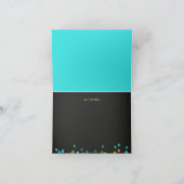 Gummi Duck Babydusche mit Zwischenablage Danke Kar (Innenseite)