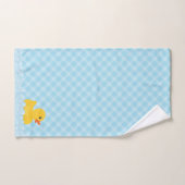 Gummi Duck Badehandtuch Set | Blauer Ducky (Handtuch)