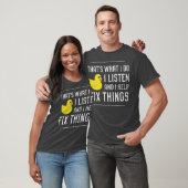 Gummi Duck Debuggen Fix Funny T-Shirt (Unisex)