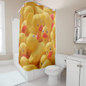 Gummi Duck Ducky Ducks Kid's Duschvorhang (Beispiel)