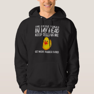 Gummi Duck für Männer Frauen Kinder Gummi Enten Du Hoodie