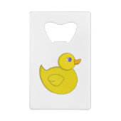 Gummi Duck Geldbeutel Flaschenöffner (Rückseite)