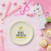 Gummi Duck Gender Neutral Paares Baby Dusche Pappteller (Party)