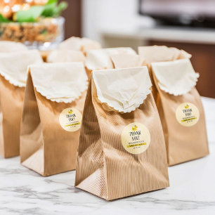 Gummi Duck Gender Neutral Paares Baby Dusche Runder Aufkleber