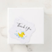 Gummi Duck Geschenkanhänger (Beispiel)