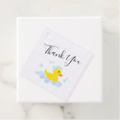 Gummi Duck Geschenkanhänger (Beispiel)