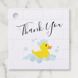 Gummi Duck Geschenkanhänger