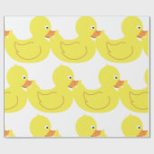 Gummi Duck Geschenkpapier (Flach)