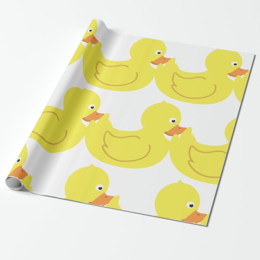 Gummi Duck Geschenkpapier (Ungerollt)